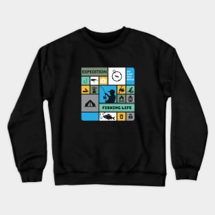 Fishing Expedition Crewneck Sweatshirt